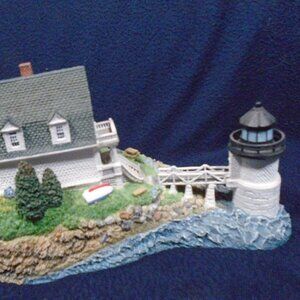 Maine ME Marshall Point #258 Lighthouse Statue Harbour Lights 2001 Year